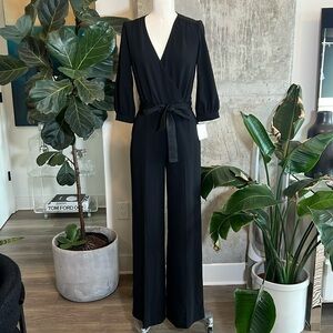 Trina Turk Jumpsuit Black Sz 0